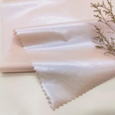 China Waterproof 100% Waterproof Matte Nylon 380T Nylon Fabric With Symphony Pearl Coating for sale