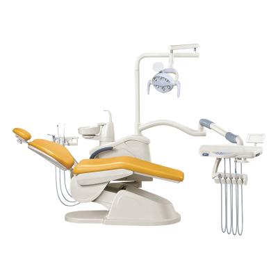 China Dental Chair Portable Dental Unit Dental Chair Metal LED Dental Chair for sale