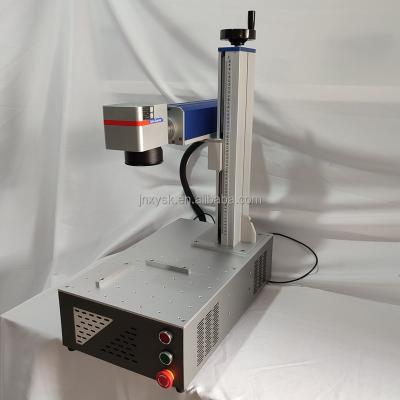 China Deep Marking Xanyi Workstation 110*110MM Max Concentration Metal Fiber Laser Marking Machine For Metal Laser Engraving for sale