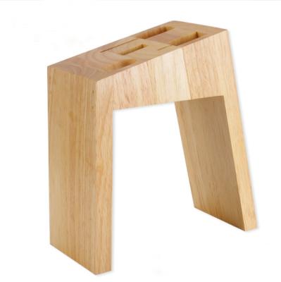 China Hot Selling Wooden Magnetic Stand Knife Block Knife Holder Wooden Magnetic Holder for sale