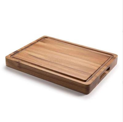 China Wholesale Multifunctional Wooden Food Storage Chopper Wooden Cutting Board for sale