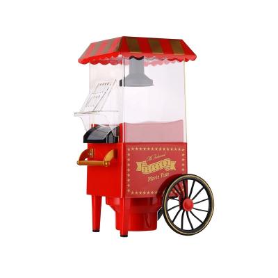 China Hot Selling Popcorn Popcorn Machine Easy To Use Hot Air Popper With Oil Free Wheel for sale