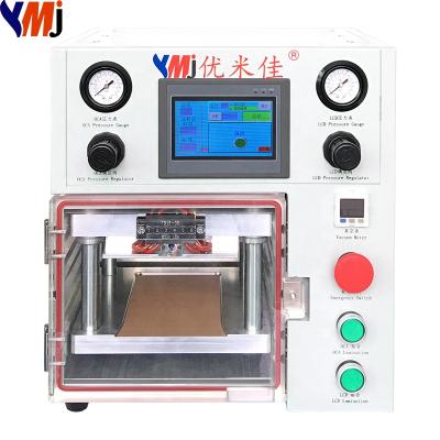 China Mobile Phone LCD Screen Refurbishment YMJ Patent Double-valve Vacuum OCA Laminating Machine For LCD Refurbished for sale