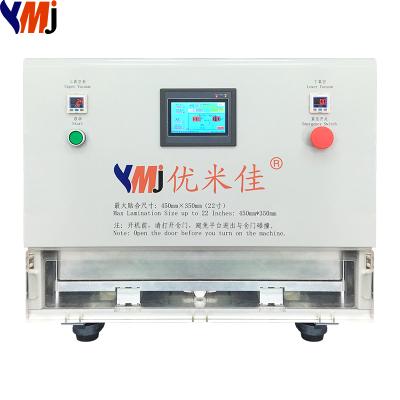 China No bubble YMJ high quality for 22 inch large screen mobile phone oca repair laminating LCD repair laminating machine for sale