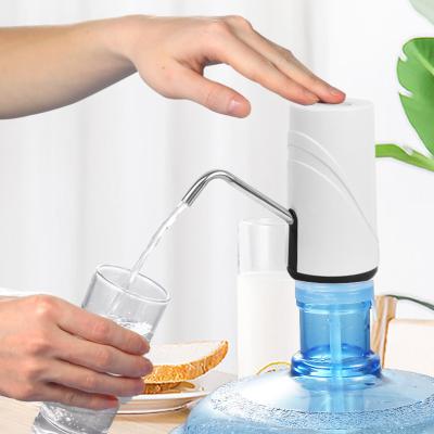 China One button opertaion with blue light automatic electric water dispenser bottle pump from factory wholesale price for sale