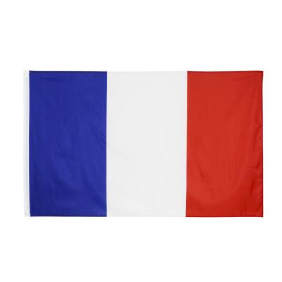 China Custom 2022 Flag Qatar World Cup Flags 100%Polyester 3x5ft France Flag For Soccer Fans Flag for sale