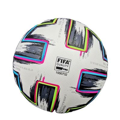 China High Quality Soft Touch PU Soccer Ball Size 5 Futebol Football Promotional Soccer Ball For Students for sale