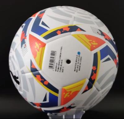 China Official Soft Touch Size 5 Match Football Soccer Ball PU Football Sports Training Ball Futbol Bola for sale