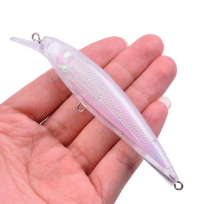 China ABS Plastic Transparent 3D Fish Eyes Fishing Lure Mino Bait Bionic Plastic Floating Bait Rising Wave HARD For Wholesale for sale