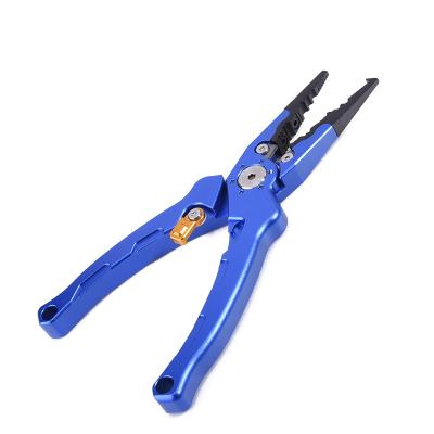 China Stainless Steel PE Wire Cutter Ring Pliers Fishing Lip Grip Fish Lip Control Pliers for sale