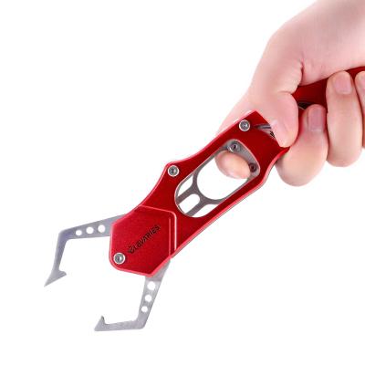 China Portable Stainless Steel Aluminum Alloy Fish Control Pliers Device Fishing Lip Handle Control Pliers for sale