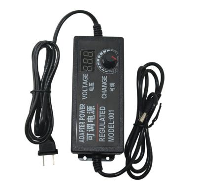 China Universal Adjustable 3-24V 2A AC DC Power Adapter With LCD Display WB-12V for sale