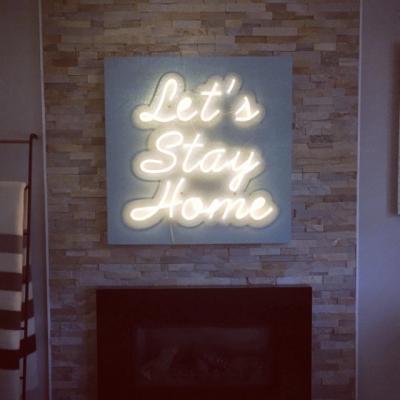 China Hotel / Bar / Bedside Decoration / Children's Birthday Decor Drop Shipping Flexible Silicone Words Decoration Cable Lighting Led Cable Light Customs Lead Neon Light Sign for sale