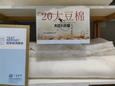 Chine 20% de protéines de soja Fibre de coton Aérogel pour la maison Textile Polissage en fibres de polyester à vendre