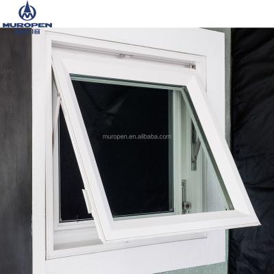 China Double Screen China Supplier Awning Windows External Wall Glazing, Tilt and Turn Casement Folding Aluminum Swing Windows in Bedroom Washroom for sale