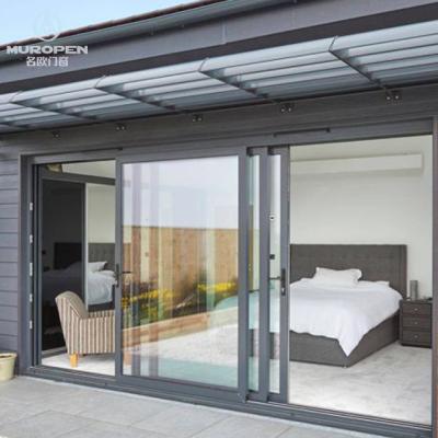 China 2019 New Product Multi Panels Aluminum Alloy Sliding Door Aluminum Frame Slide for sale