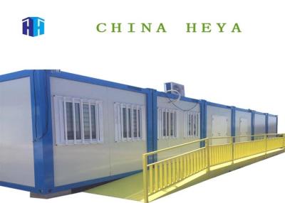 China De gemakkelijke Assemblage Kant en klare Container het Leven Kwarten Prefab Mobiele het Leven Deur van het Huisstaal Te koop