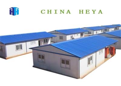 China Pre Made Single Story Modular Homes , Sandwich Panel Custom Built Prefab Homes for sale