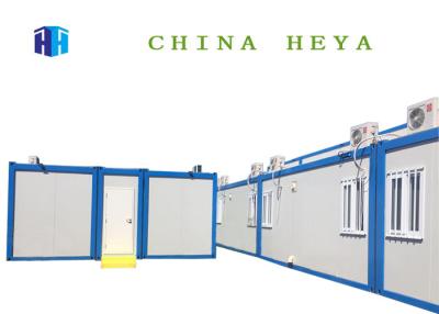 China Modular 20ft Sandwich Panel Prefab House , Fully Furnished Steel Container Homes for sale