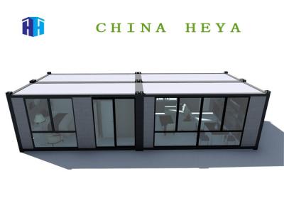 China Iso Flat Pack Prefab House , 40 Ft Prefab Shipping Container Homes Anti Impact for sale