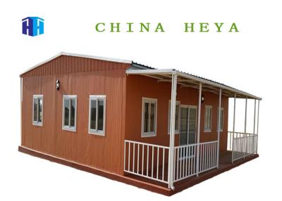 China Large Space Sandwich Panel Prefab House Modular Home 100 Square Meters for sale