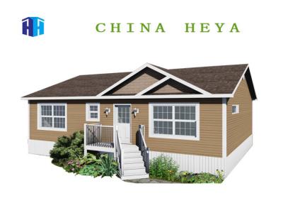 China Three Bedrooms Energy Efficient Prefab Homes / Prefab Modular House 130 Square Meters for sale