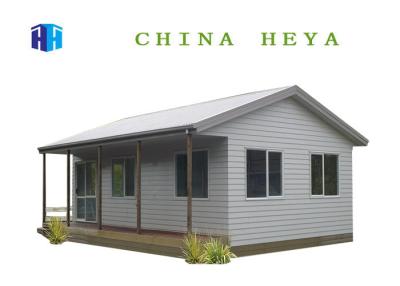 China 98 M2 /3 Bedrooms Prefabricated  Residential Homes , Prefab Metal Homes Double Slope for sale