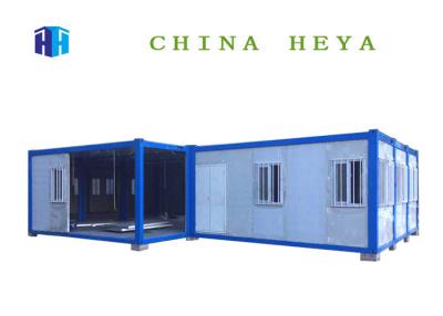 China 20 Foot Flat Pack Transportable Cabins , Flat Pack Mobile Homes Multi Function for sale