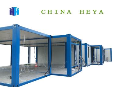 China geprefabriceerde container het leven modulaire het huisplattegronden van de kwartenboerderij Te koop