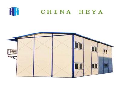 China Fireproof Single Wide Modular Homes Custom Built Metal Buildings 0.45kn/㎡ Wind Load for sale