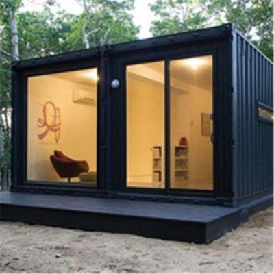 China Dismountable Movable Prefab House 20ft 40ft Tiny Prefab Container House Ready Designed for sale