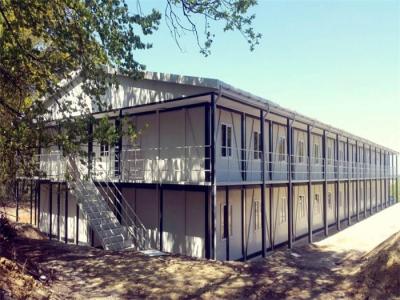 China Two Story Steel Prefabricated Homes Warehouse Beam Industrial Building for sale