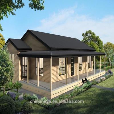 China Luxury Prefab Light Steel Structure Villa High Strength Small Prefab House for sale