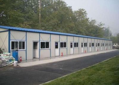 China Ready Made House Prefabricated Steel Structures Sandwich Panel Workers Dormitory for sale