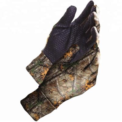 China Forestry GLOVEMAN Camouflage Outdoor Long Sleeve Safety Hunting Gloves for sale