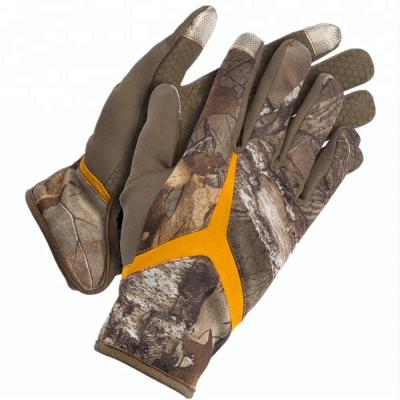 China Forestry GLOVEMAN Camouflage Safety Outdoor Touch Screen Hunting Gloves for sale