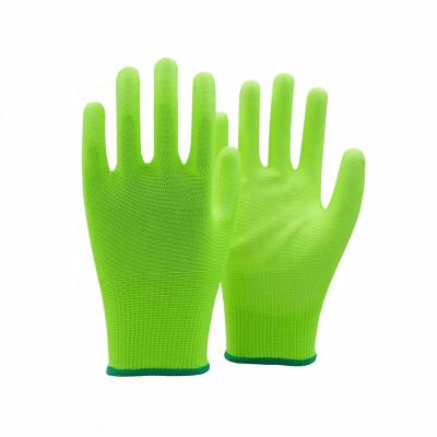 China Working Gloves GLOVEMAN 18gauge Touch Screen PU Safety Working Gloves For Mobile Phone for sale