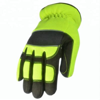 China Assembly GLOVEMAN Top Quality Multi Purpose Rigger Reflective Impact Resistant Mechanical Gloves for sale