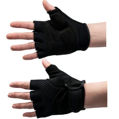 China Fingerless Design Free For Control Tools Gloves GLOVEMAN 3D Breathable Mesh Bicycle Sport Fingerless Gloves for sale