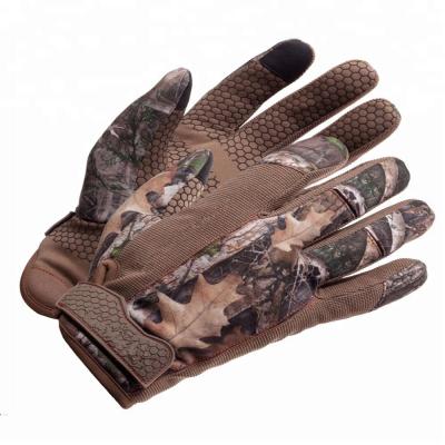 China Forestry GLOVEMAN Camouflage Outdoor Safety Hunting Sport Gloves for sale