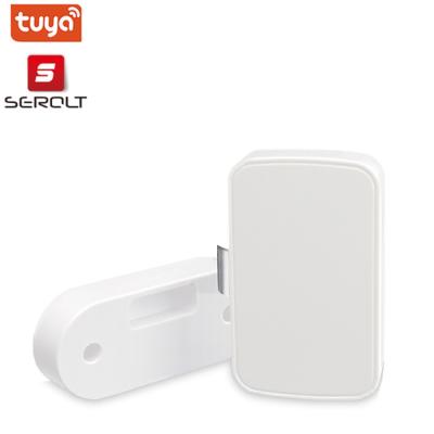 China Tuya APP smart drawer open free hole lock invisible lock cabinet letter box lock T1 for sale