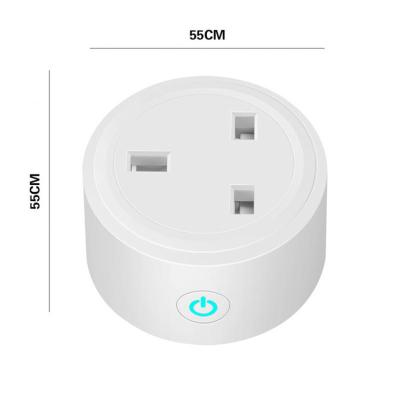 China Wholesale Convenient Timing Remote Control British Socket Home Factory Safety Smart Socket for sale