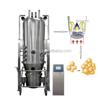 China Drying & fluidized bed granulator granulator for pharmacy chemical industry for sale