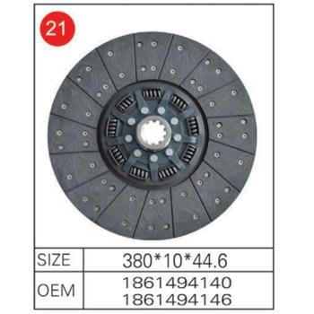 China Truck Benz truck  clutch disc 1861410046 1861135635 auto parts 380mm for sale