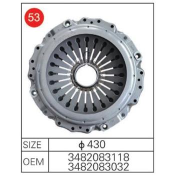 China Steel 3482 083 032 Truck clutch disc 3482083032 430MM good quality 3482083118 clutch cover for sale