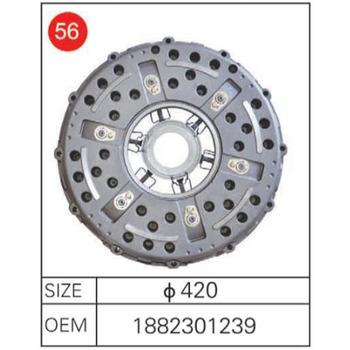 China Truck Clutch Pressure Plate for Mercedes-Benz 1882301239 truck parts clutch factory for sale