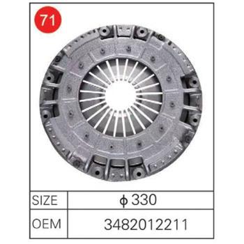 China Truck MERCEDES-BENZ 3482012211 Clutch Pressure Plate 330mm for sale