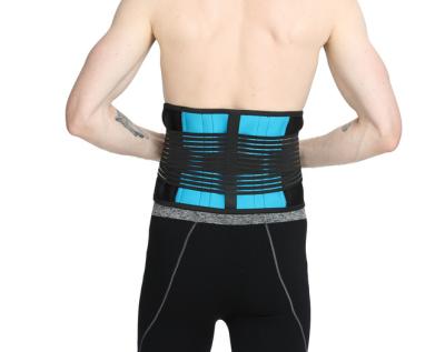 China Neoprene Sports Waist Support Fitness Back Brace Belt Adjustable Sports Lumbar Back Belt for sale