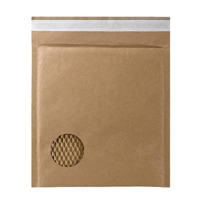 China Business& Eco Friendly Shopping Recycle Custom Courier Bag Delivery Envelope Recycled Padded Bag Honeycomb Material Shipping Paper Packaging Mailer for sale