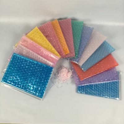 China Poly Bubble PEZipper Bubble Bag Shock And Bubble Cosmetic Ziplock Bag Love Bag Multicolor Printable Pressure Packaging Logo for sale